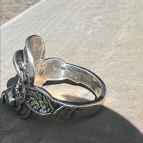 Vintage Silver Horse Saddle Ring - Picture 6 of 6